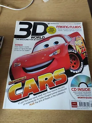 3D World Magazine #81 September 2006 With CD Making Of Cars - B163 • £2.99