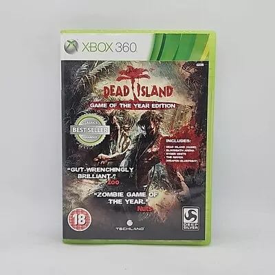 Dead Island Game Of The Year Edition Xbox 360 2011 Action RPG Deep Silver PAL  • $8.95