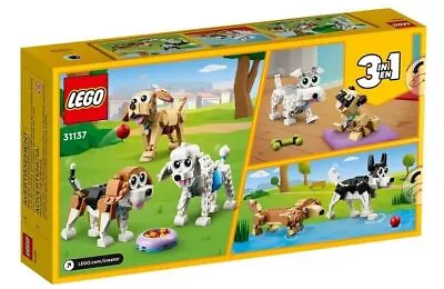 LEGO CREATOR: Adorable Dogs (31137) Dog Beagle Poodle Labrador Building Toy • $39.99