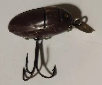 (vg) 1939 Millsite Floating Beetle Bug Vintage Fishing Lure / First Model Made • $59.99