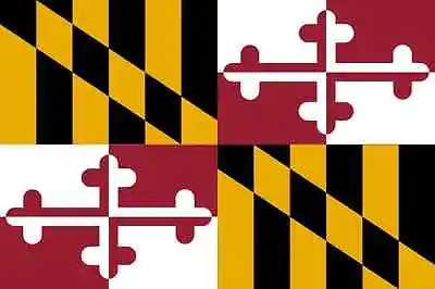 Maryland Flag Vinyl Decal / Sticker ** 5 Sizes **   • $4.61