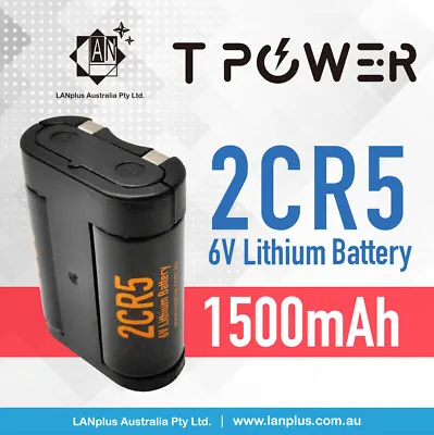 6V 2CR5 1500mah Lithium Camera Battery DL245 RL2CR5 EL2CR5 Canon EOS 50E Etc • $14.99