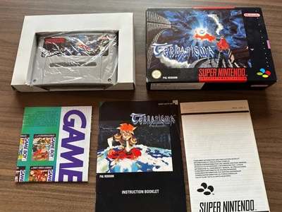 £129 • Buy Terranigma SNES Game Boxed And Complete Collectors Condition