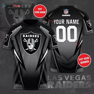 Personalized Las Vegas Raiders All Over Printed Shirt Las Vegas Raiders Shirt • $21.35