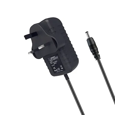 UK AC/DC 12V 1A 1000mA Power Supply Adapter Charger Mains UK 100-240V AC 50/60Hz • £4.98