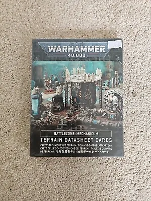 GW WARHAMMER 40K Battlezone Mechanicum: Terrain Cards BNIB & SEALED OOP • £7.50