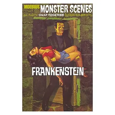 Moebius Monster Scenes Frankenstein 1:13 Scale Plastic Model Kit • $149.99