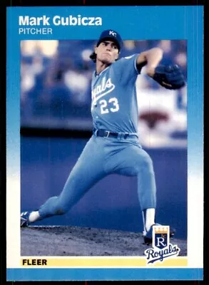 1987 Fleer Mark Gubicza Kansas City Royals #368 • $1.85