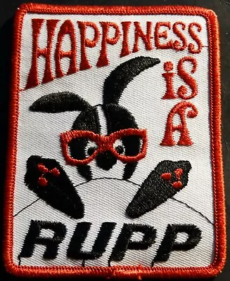 Vintage Rupp Snowmobile  Happiness Is A Rupp   Patch New 3  X 4  (614) • $13.99