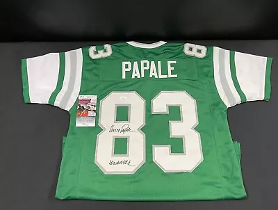 Philadelphia Eagles Vince Papale Signed Custom Jersey Jsa Witness Coa • $88.99