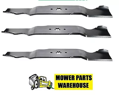 3 Repl Cub Cadet Mtd Mower Blades 54  742-0677a B 942-0677a B 7420677 335-885 • $37.80