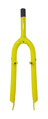 Yellow 24  MTB Bike Rigid 1  / 22.2mm Fork 138mm Threaded Steerer Tube Length • £12.99