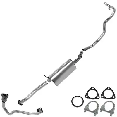 Flex Muffler Resonator Exhaust System Fits: 98-00 S10 Sonoma 2.2L 108  Wheelbase • $289.74