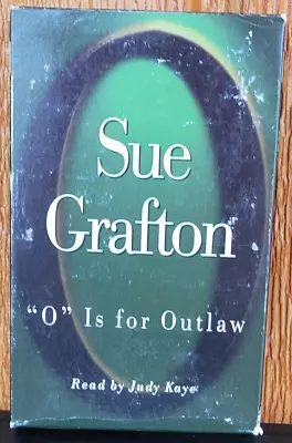 O Is For Outlaw By Sue Grafton 1999 Cassette Abridged Tested • $13.49