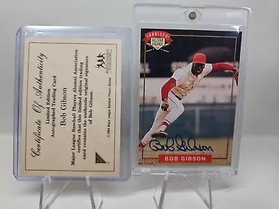 1994 Nabisco All-Star Autographs: Bob Gibson Auto AUTHENTICATED  • $4.25