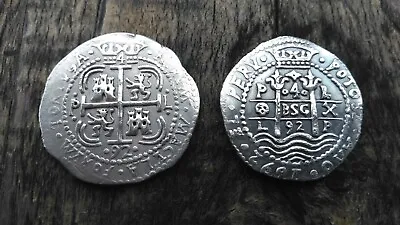 Handmade Solid Fine Silver Potosi 4 Reale Pirate Cob / Coin • $45
