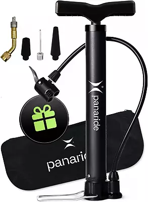 Bike Pump – Advanced Bike Tire Inflator – Bicycle Hand Air Pump With Dual Presta • $15.50