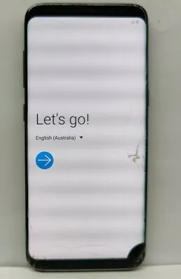 Samsung Galaxy S8 4G LTE SOLD AS IS/Crack Screen/Faulty LCD/Activation Locked • $69.99