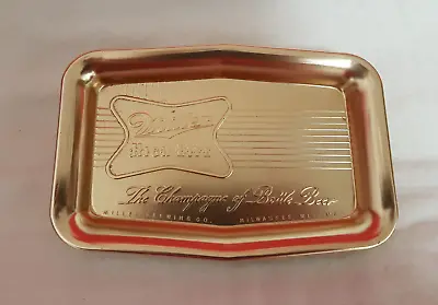 Vintage Miller High Life Tip Tray. The Champagne Of Bottle Beer. Fab Condition. • $21.80