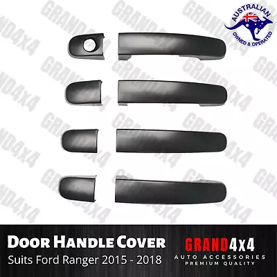 Door Handle Cover Trim For Ford Ranger PX MK MKII MKIII Wildtrak XLT 2012-2018 • $41.95