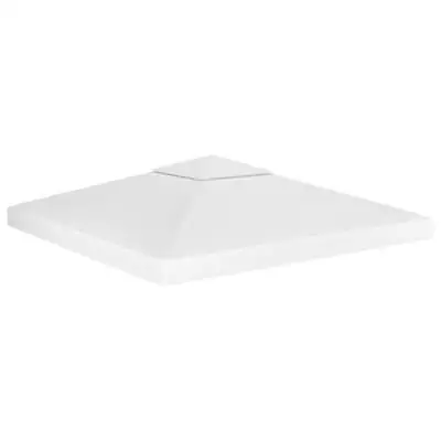 VidaXL 2-Tier Gazebo Top Cover 310 G/m² 3x3m White GOF • $133.99