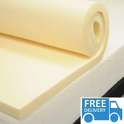 100 % Orthopeadic Memory Foam Mattress Topper Available In All Sizes • £39.99