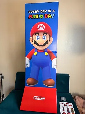 Every Day Is Mario Day Store Standee Signage Sign Display Promo Nintendo RARE! • $299.99