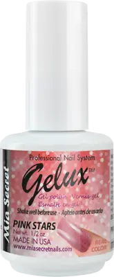 Mia Secret Gelux Nail Gel Polish PINK STARS Manicure Pedicure Soak-off Gel • $13.80