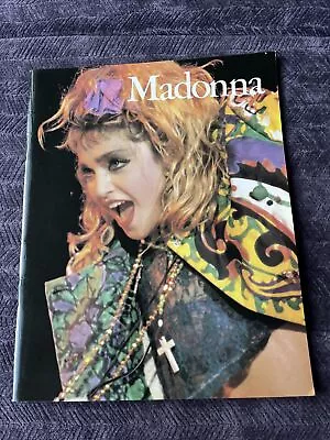 MADONNA LIKE A VIRGIN Tour 1985/86 Book 32 Pages Rare Poster • £59.99