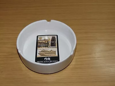 BP162:  Cruise Ship -Princess Cruises Ceramic Ashtray • £3