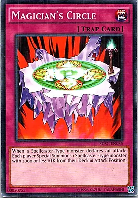 Magician's Circle SDSC-EN035 Yu-Gi-Oh! Light Play Unlimited • $0.99