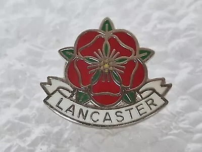 £7.90 • Buy RED LANCASTER / LANCASHIRE ROSE SYMBOL ENAMEL PIN BADGE - Vintage Universities 