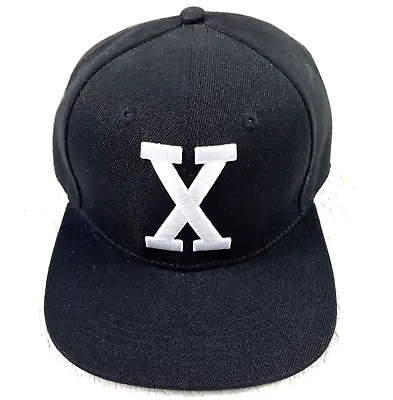 Malcolm X By Any Means Necessary Hat Cap Black White X Adjustable Embroidered • $89.74