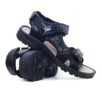 Mens Summer Sandals New Walking Hiking Trekking Sports Sandals Beach Shoes Size • £14.95