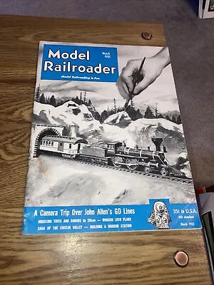 Model Railroader Magazine - 1951 March • $4.44