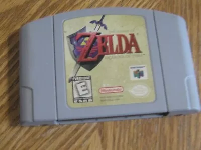 The Legend Of Zelda: Ocarina Of Time Nintendo 64 AUTHENTIC Tested And Works • $33.95