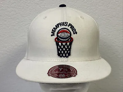 Mitchell & Ness Memphis Pros ABA Team Embroidered Script Snapback • $44.99