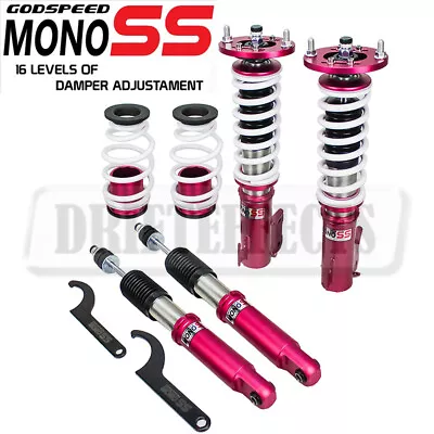 Godspeed MonoSS Coilovers Suspension Strut For Mitsubishi Mirage 14-22 Hatchback • $675