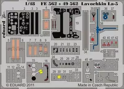 1/48 Aircraft- Lavochkin La5 For ZVE (Painted Self Adhesive) (D) • $15.66
