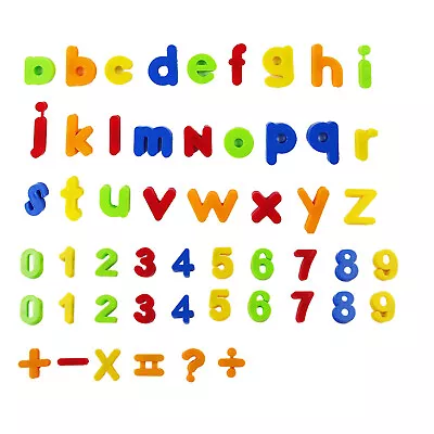 Lower Case Magnetic Letters Alphabet & Numbers Fridge Magnets Toys Kids Learning • £4.49