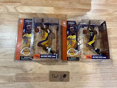 Lot Of 2 McFarlane NBA Kobe Bryant Basketball Variant Figure Los Angeles Lakers • $89.99