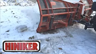 $8195.50 • Buy Hiniker V Plow 9.5' Poly Compression Spring Trip Edge Snow Plow Heavy Duty 9961
