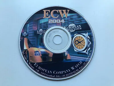 Press CD ROM - Ecw European Company Watch - 2004 - For Collectors • $56.60