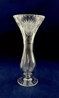 Vintage Lenox Crystal Sunflower Vase • $29.95