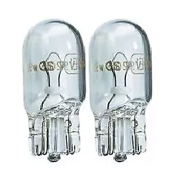 Pack Of 2 W5W 501 Wedge Front Side Light Bulbs 12 Volt 5 Watt (PE1284) • £4.46