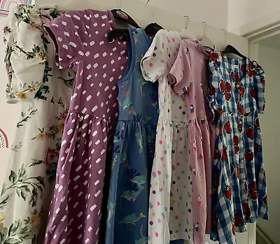 Girls Clothes Dresses Summer NEXT Marks And Spencer M&S Bundle 6-7 • £15