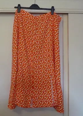 M&S Ladies Summer Long Skirt Size 24 Clothes • £12.50