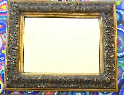 VINTAGE Antique Beautiful Gold Guilded Timber Framed Mirror • $185