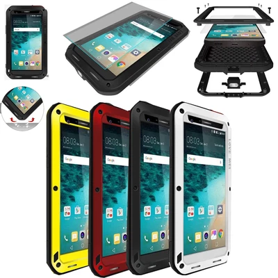 $49.99 • Buy Genuine LOVE MEI Shockproof Gorilla Glass Metallic Frame Bumper Case For LG G5