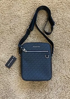 Michael Kors Henry Signature Logo Flight Crossbody Messenger Bag 33F9LHYC6U • $249.99